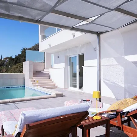 Luxury Malena With Private Heated Pool And Amazing Sea View In Dubrovnik - Orasac Villa Zaton (Dubrovnik-Neretva)